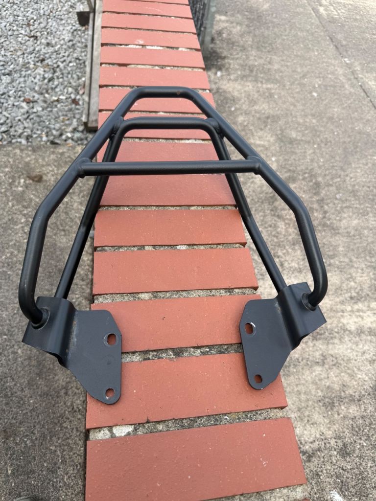 Motorbike rear rack 