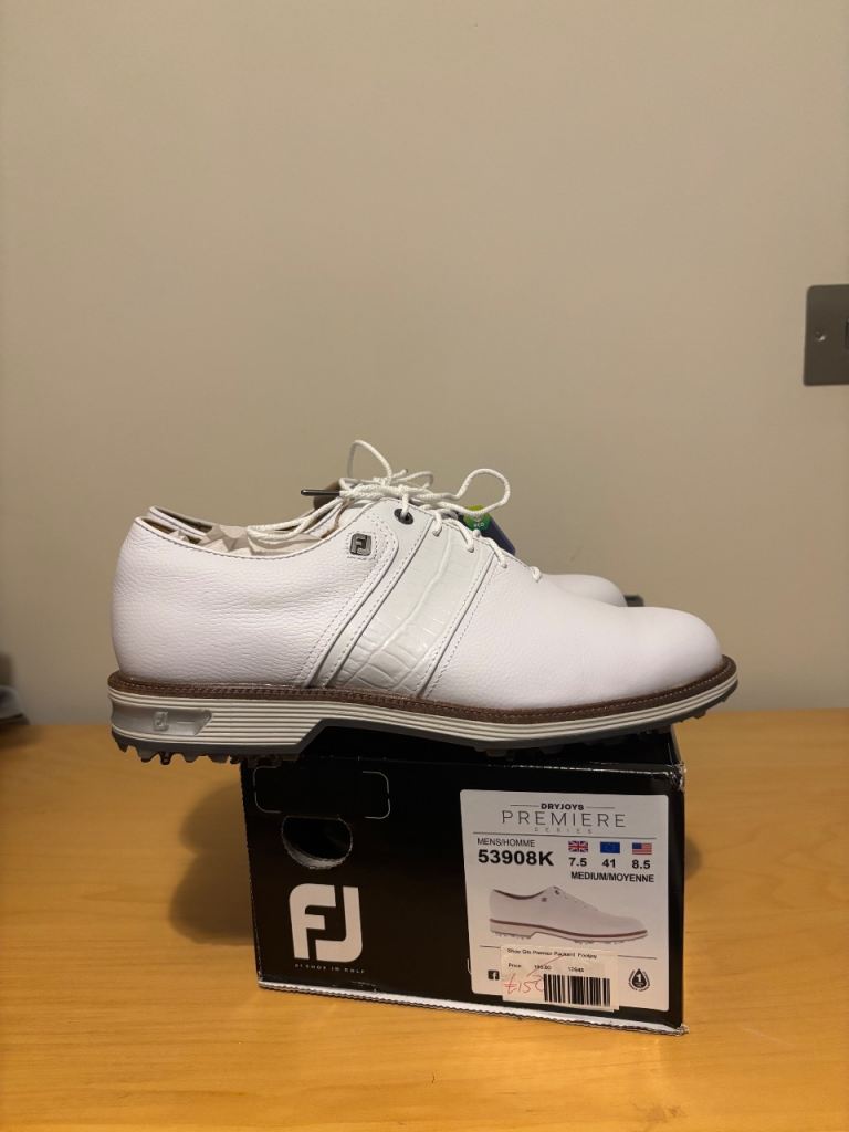 image for Footjoy Premiere Golf Shoes, Brand New
