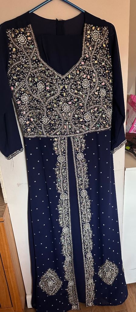 Ladies Indian Asian Bollywood long party dress 