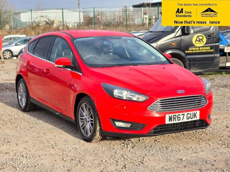 2017 Ford Focus 1.0 EcoBoost 125 Zetec Edition 5dr Auto HATCHBACK PETROL Automatic