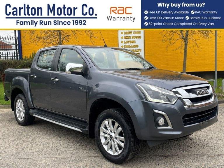2019 Isuzu D-Max 1.9 YUKON DOUBLE CAB NAV PLUS 161 BHP 4x4 Diesel Manual