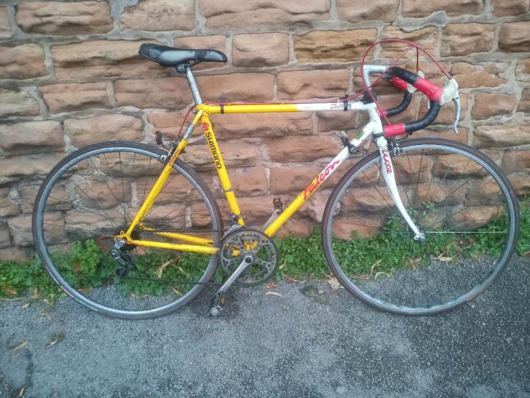 Falcon Retro Road Bike Racer Reynolds 500 Large frame