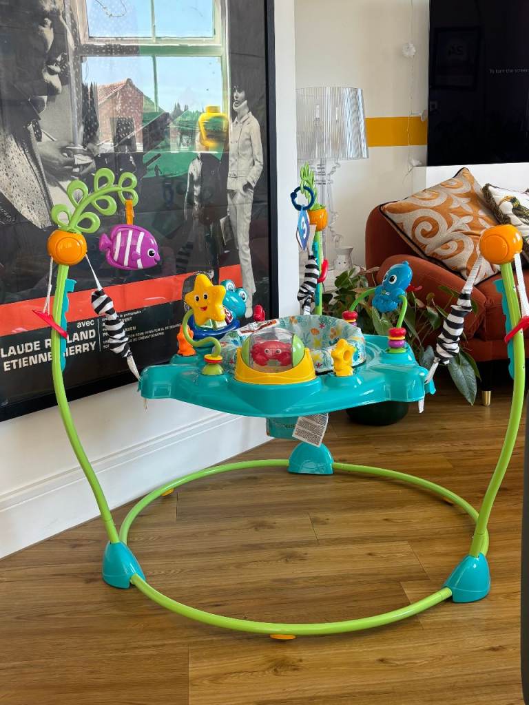 Baby Einstein Ocean Explorers Curiosity Cove 2-in-1 Activity Jumper