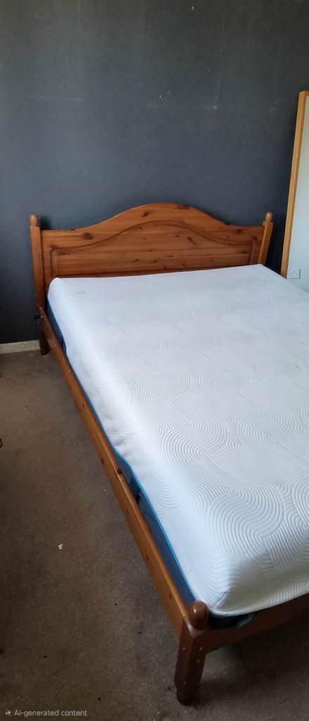 King size bed frame, free