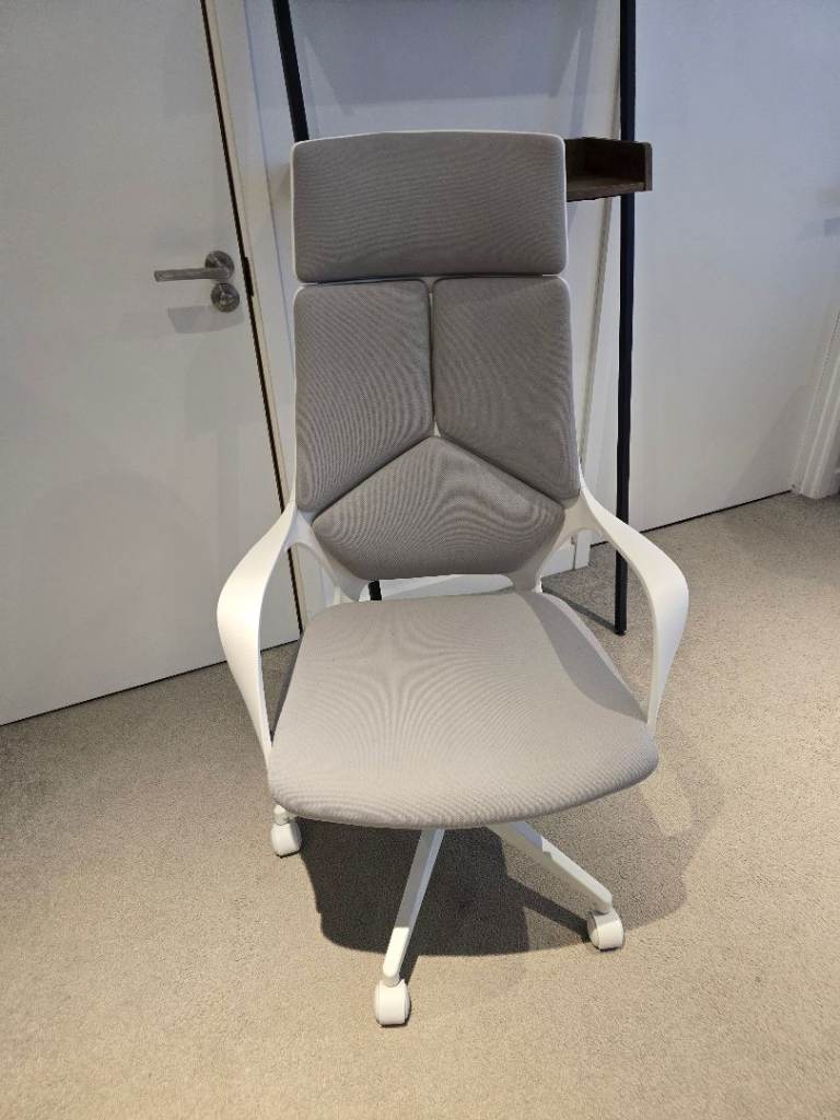 Habitat Alma High Back Ergonomic Office Chair - Grey
