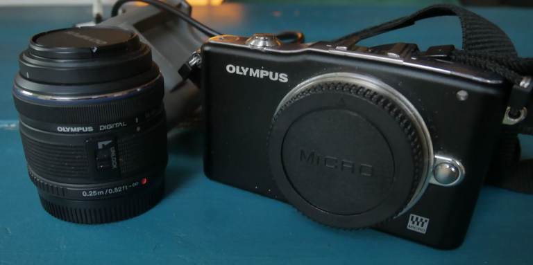 Olympus PEN E-PL1 Digital Camera with M.Zuiko 14-42mm Lens