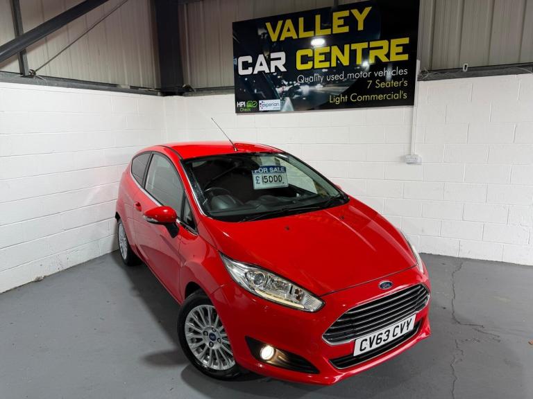 2013 Ford Fiesta 1.0T EcoBoost Titanium Euro 5 (s/s) 3dr HATCHBACK Petrol Manual