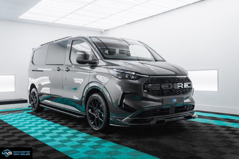 2025 Ford Transit Custom 2.0 320 LWB HALO X SPORT EDITION 170BHP AUTO FACTORY DCAB Crew Van Diese...