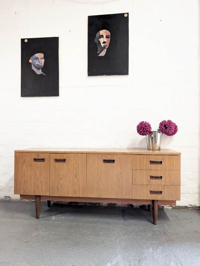 Vintage Teak Sideboard by Greaves & Thomas