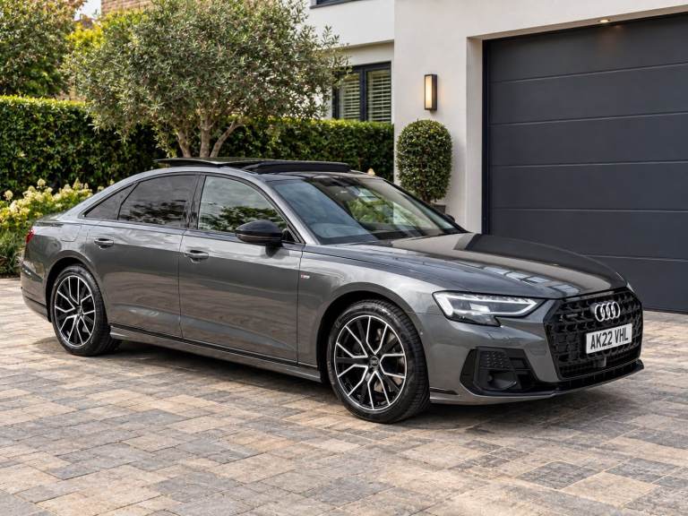 2022 Audi A8 Black Edition 3.0 TFSI V6 55 Petrol Quattro New Shape Saloon