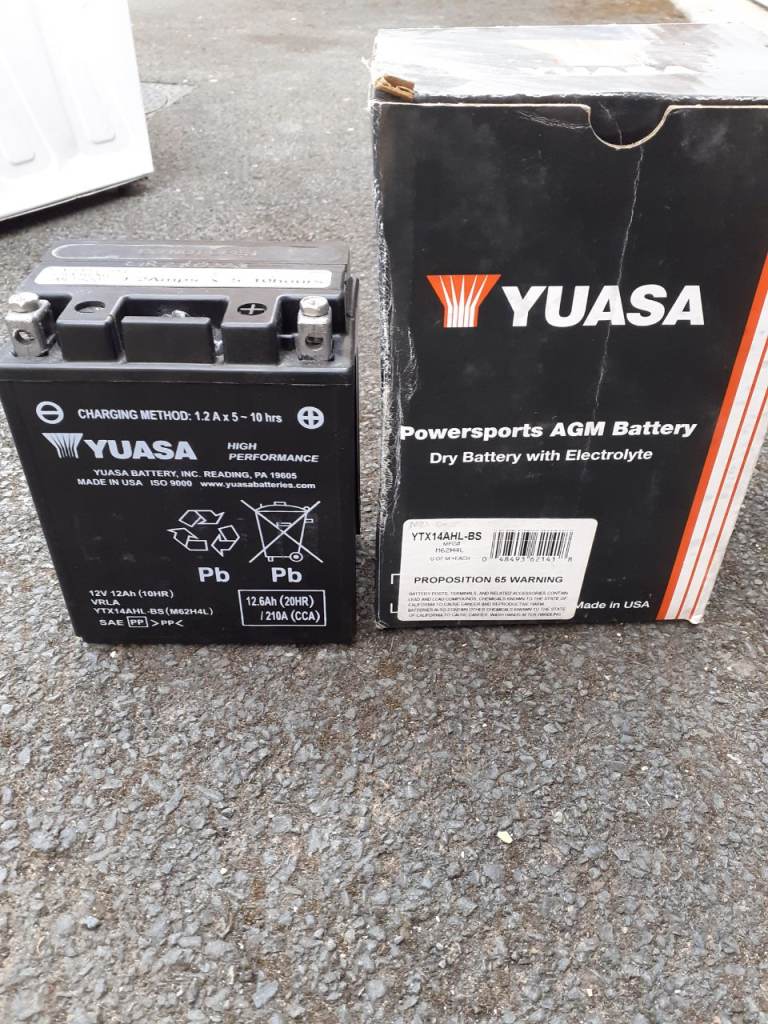 Motorbike battery 