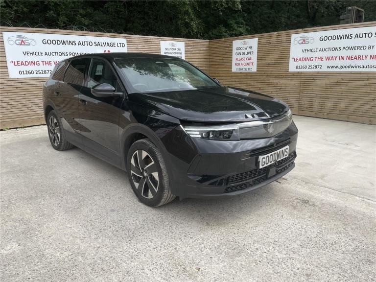 2025 VAUXHALL GRANDLAND GS 1.2T HYBRID AUTO DAMAGED REPAIRABLE SALVAGE 