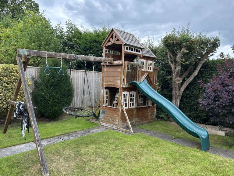 image for Cedar Summit Kids Outdoor Climbing Frame (Costco)