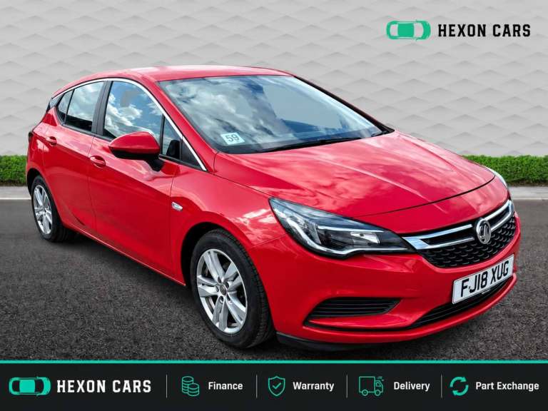 2018 Vauxhall Astra 1.6 Astra Tech Line Nav CDTi ecoTec S/S 5dr Hatchback Diesel Manual
