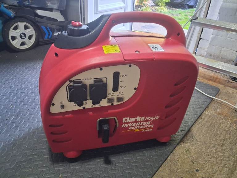 Clarke Inverter petrol generator 