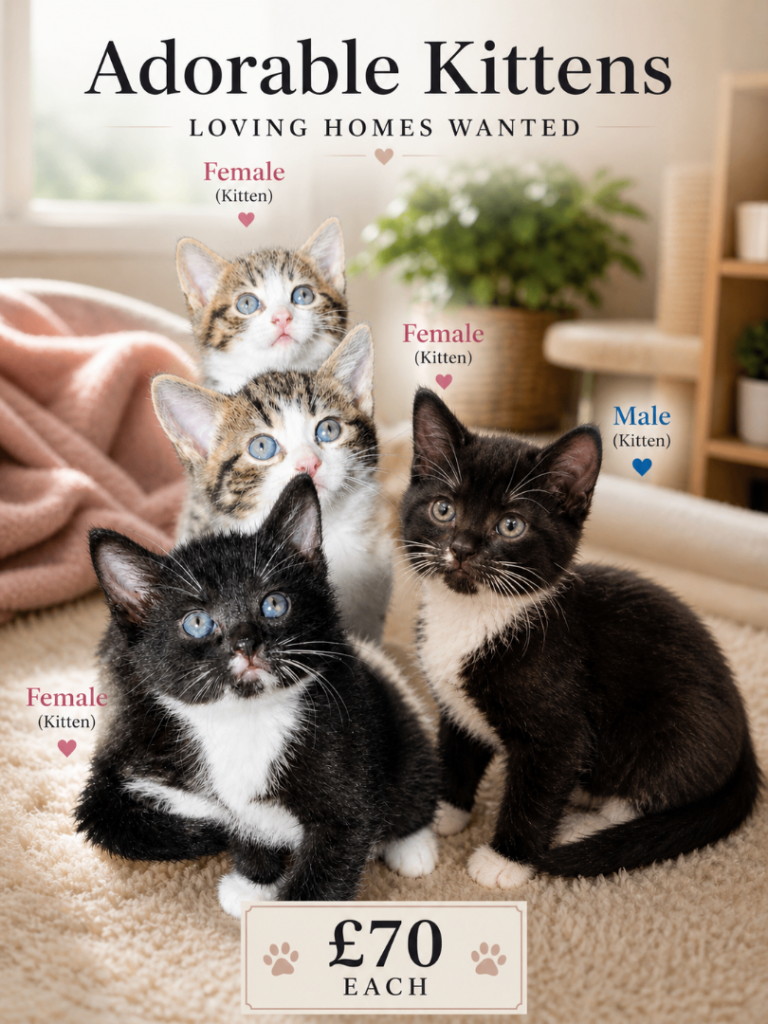 Adorable Kittens – Ready for Loving Homes