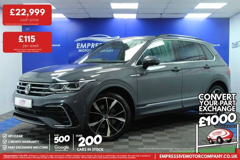 2020 70 VOLKSWAGEN TIGUAN 2.0 TDI R-LINE SUV 5DR DIESEL DSG 4MOTION EURO 6 (S/S)