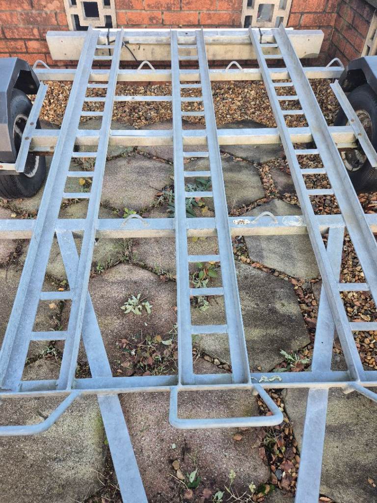 Heavy duty galvanised  motorbike trailer 