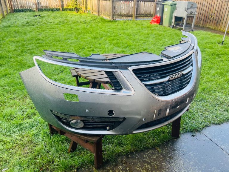 Saab 9-5 NG 2011 2012 front rear bumper 