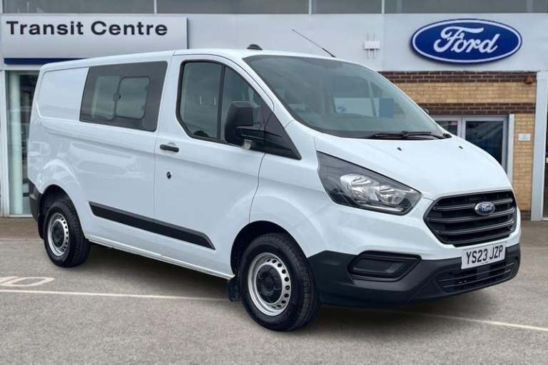 2023 Ford Transit Custom 300 Leader L1 SWB Double Cab FWD 2.0 EcoBlue 105ps Low Roof Manual Combi...