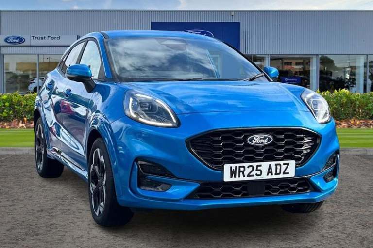 2025 Ford Puma 1.0 EcoBoost Hybrid mHEV 155 ST-Line X DCT 5dr- Parking Sensors & Camera Au Hatchb...
