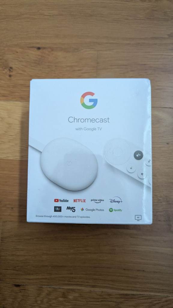 Chromecast with Google TV 4K