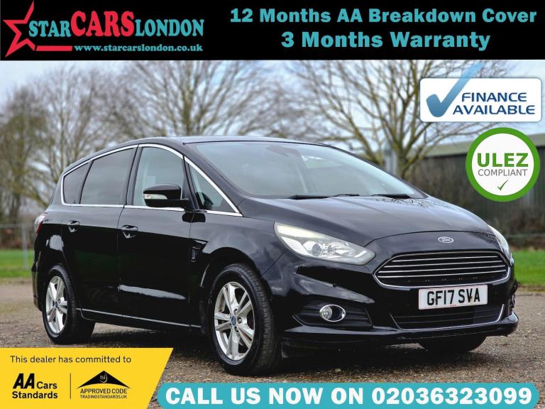 2017 Ford S-Max 2.0 TDCi Titanium Powershift Euro 6 (s/s) 5dr MPV Diesel Automatic