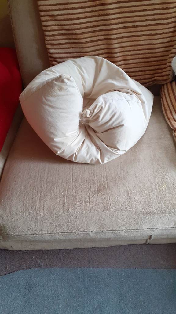 4 very large matching Cushions with removeable covers