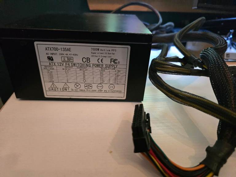 ATX700-135AE 700W PC Power Supply Unit