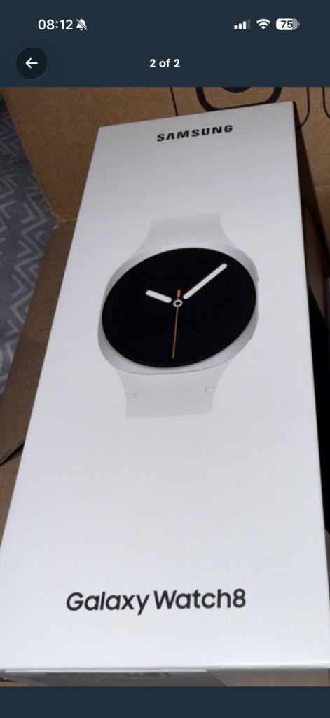 Samsung Galaxy Watch8 – White, Brand New in Box