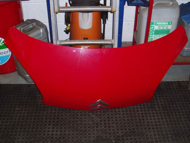 CITROEN C1 BONNET, 08-14, DAMAGED