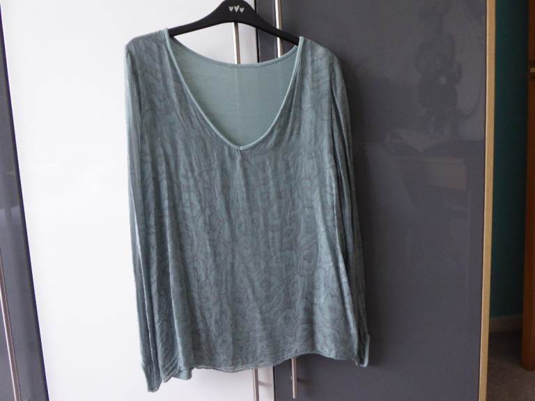 Lovely Soft Touch Italian Silk mix Top