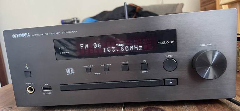Yamaha CRX-N470D DAB CD MusicCast Player - Good Condition