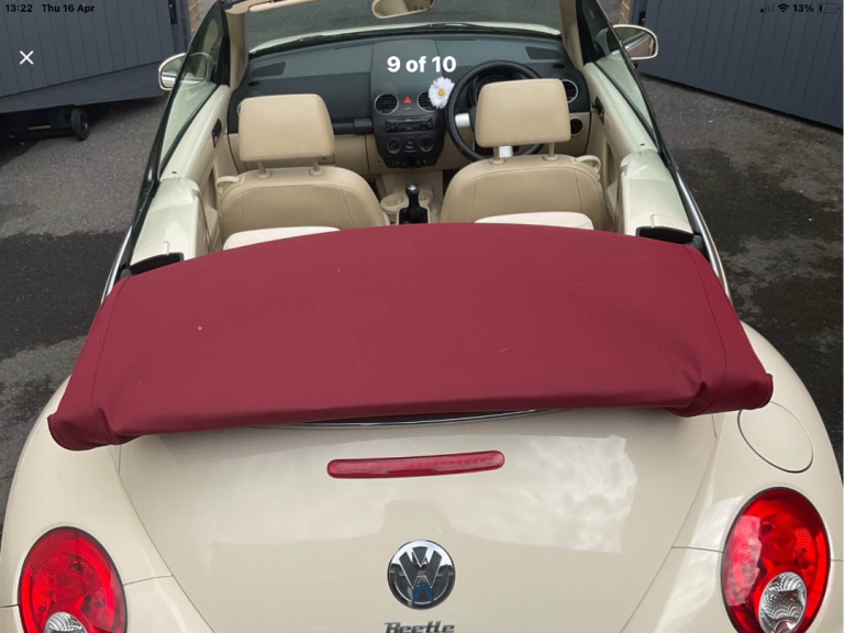 VW Beetle Cabriolet 1.6 petrol, manual 