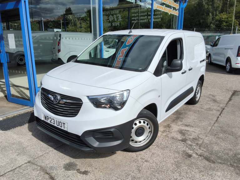 2023 Vauxhall Combo 1.5 Turbo D 2300 Prime Panel Van 5dr Diesel Manual L1 H1 Euro 6 100 ps Panel ...