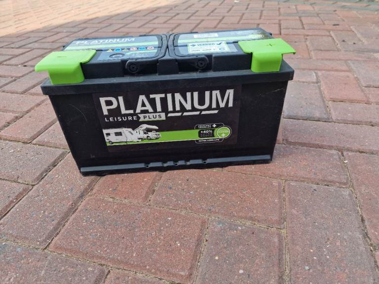 Battery (leisure) for caravan or motor home or camping