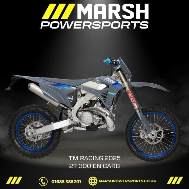 TM Racing 2T 300 EN Carb 2025 Model - TM Racing Main Dealer - Reserve Now!