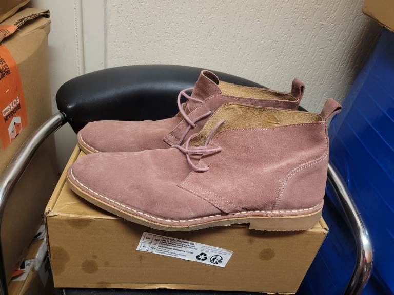 Dune London Men's Chukka boots Size 46 Made In Portugal 