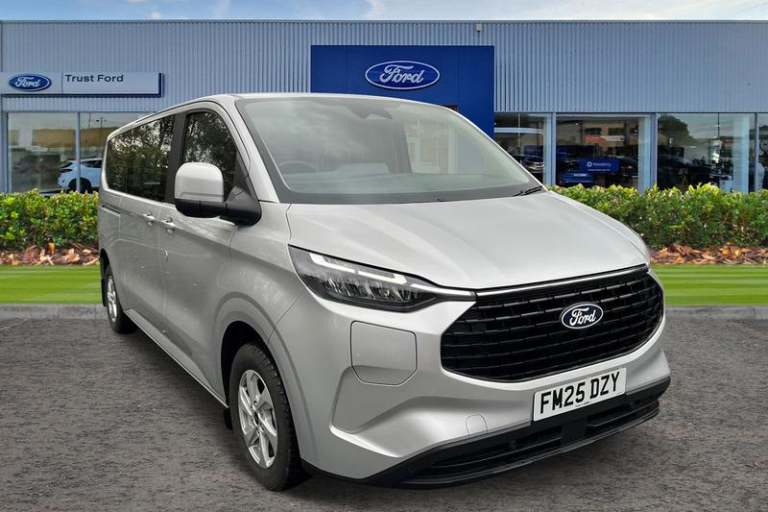 2025 Ford Tourneo Custom 340 Zetec L2 LWB 9 Seat Minibus FWD 2.5 PHEV 232ps Low Roof Automatic Mi...