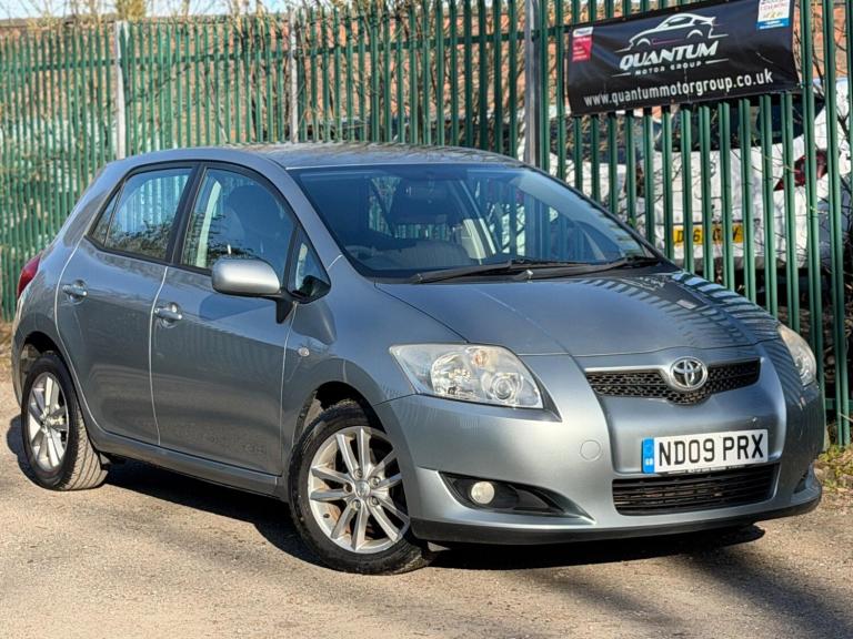 2009 Toyota Auris 1.33 VVT-i TR (s/s) 5dr HATCHBACK Petrol Manual