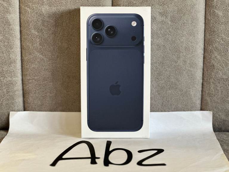iPhone 17 Pro Max 256GB Deep Blue - In Hand & Sealed