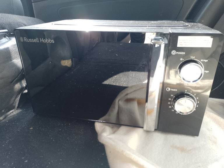 Russell Hobb Black Microwave