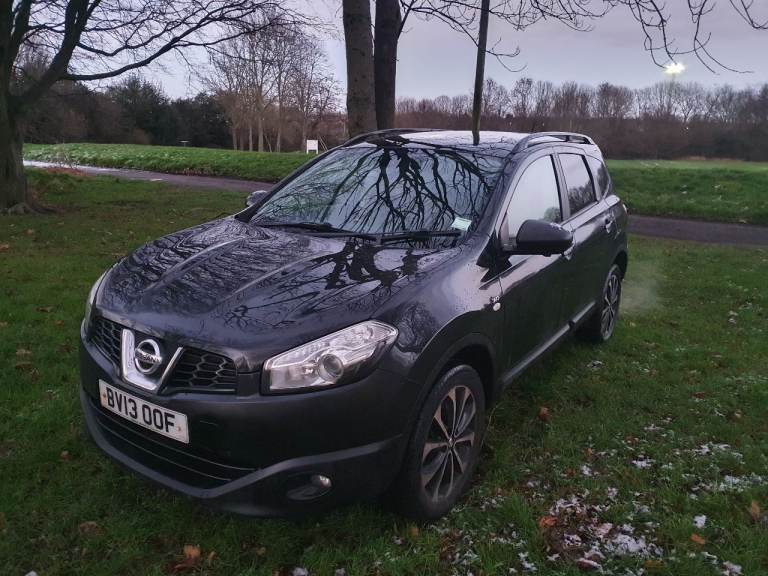 NISSAN QASHQAI+2 N-TEC 7 SEATER 13 REG 1.6 DCI  PAN ROOF SATNAV HALF LEATHER 360 CAMERA'S 114K 