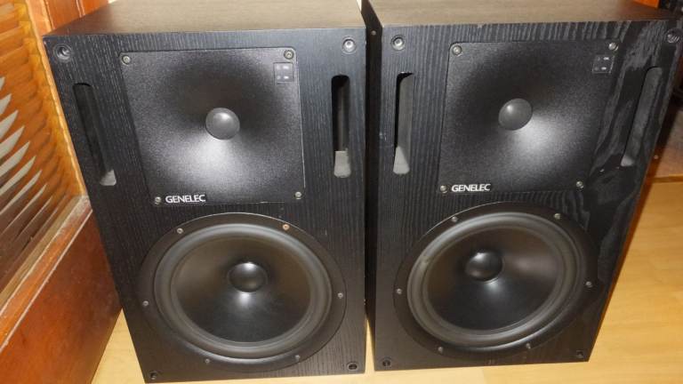 Genelec 1032A active studio monitor speakers