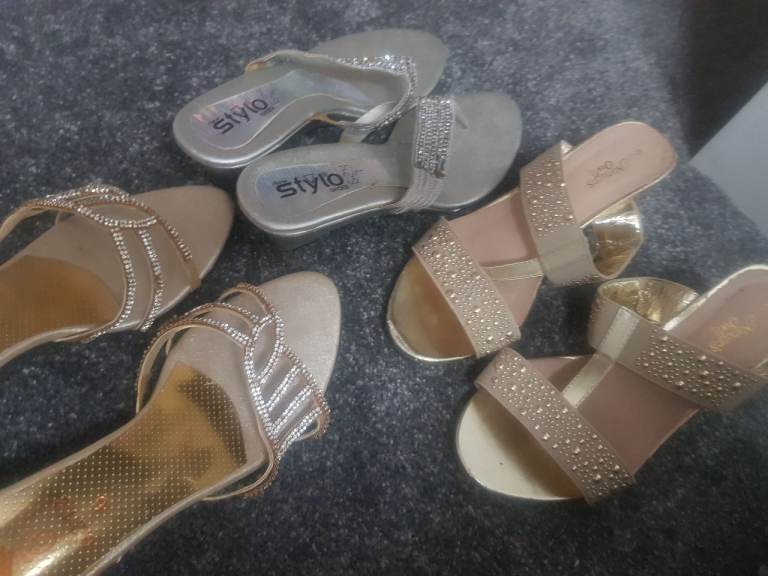 Wedding party sandles shoes