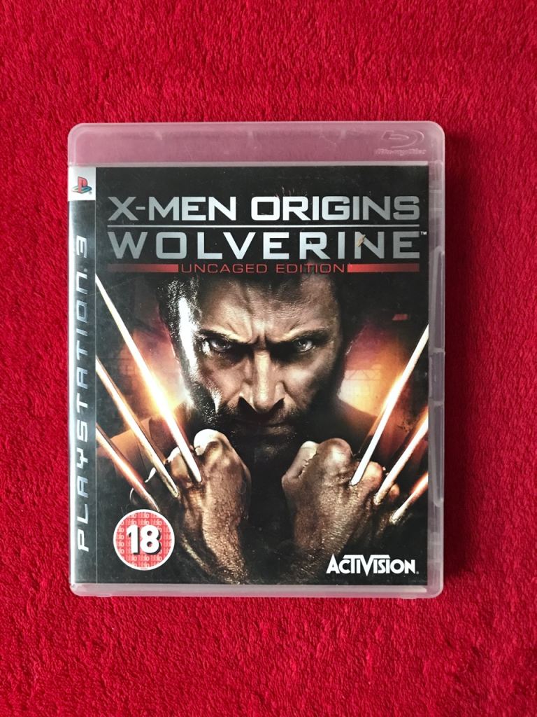 X-Men Origins: Wolverine PS3 Game - Uncaged Edition, Good Condition