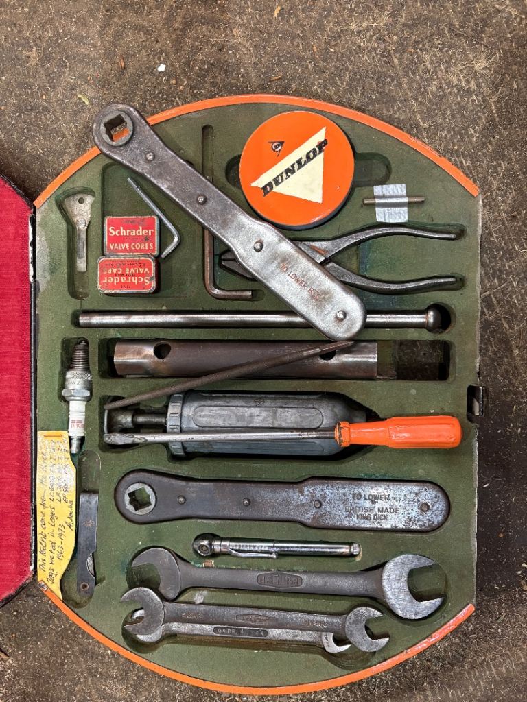 Jaguar Daimler XK120 MK1 MK2 Tool Kit