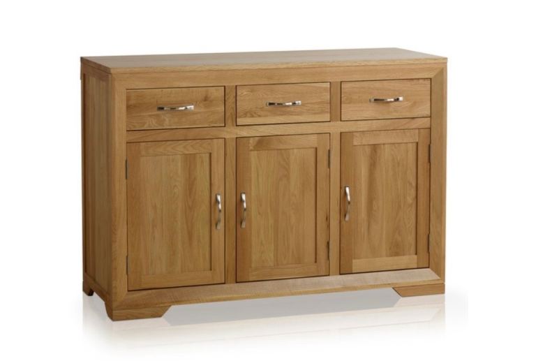 Solid oak large sideboard 