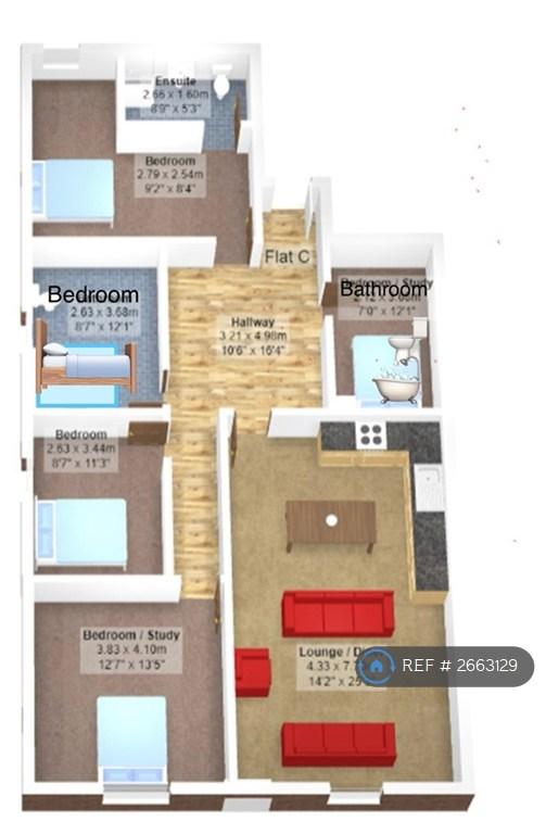 4 bedroom flat in Little Bedford Street, North Shields, NE29 (4 bed) (#2663129)