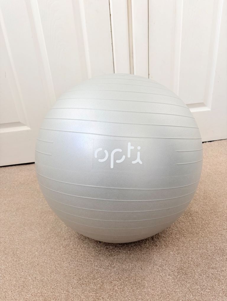 Opti Grey Exercise Ball – Good Condition